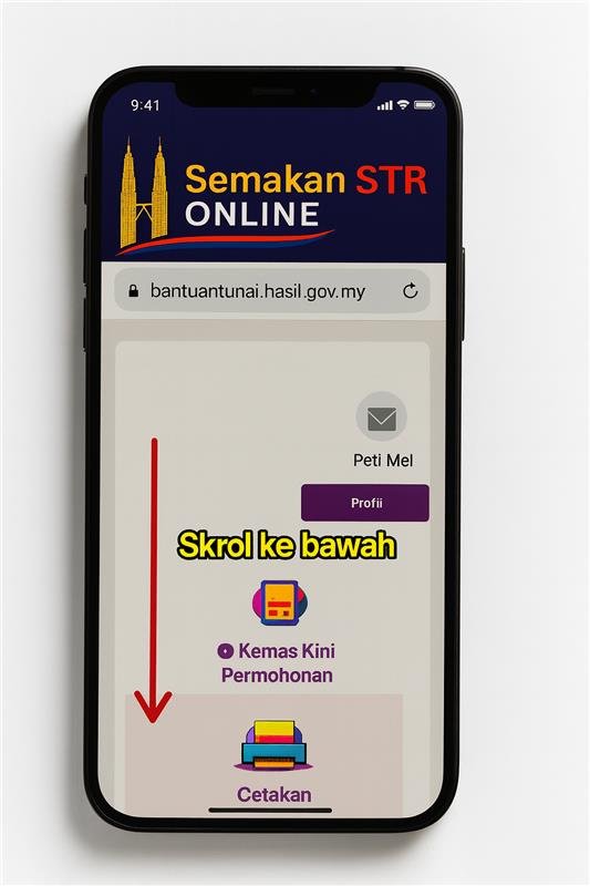 Semakan & Maklumat Lengkap Sumbangan Tunai Rahmah (STR 2025) Bagaimana untuk Memohon Semakan STR 2025?