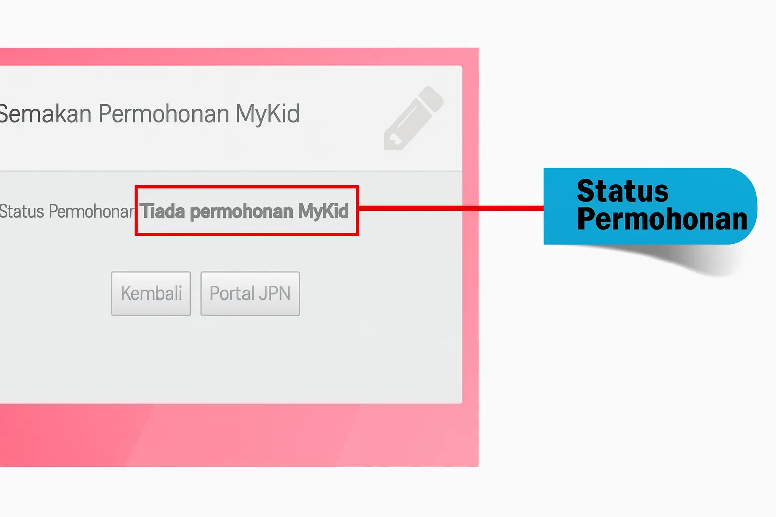 Semakan MyKid 2025: Cara Semak Status Permohonan & Kad Siap di JPN Online Semakan MyKid 2025 Secara Online