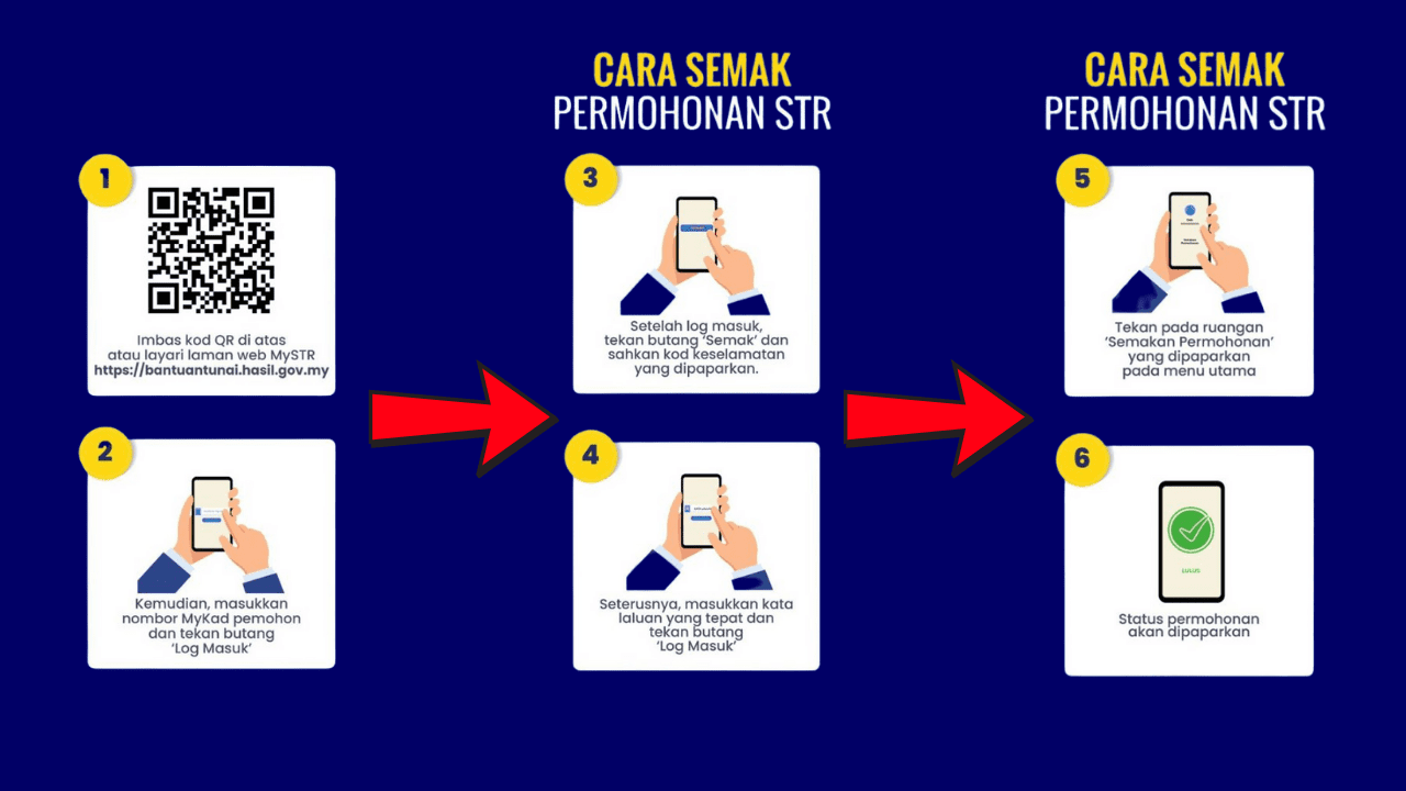 Semakan & Maklumat Lengkap Sumbangan Tunai Rahmah (STR 2025) SEMAKAN STR