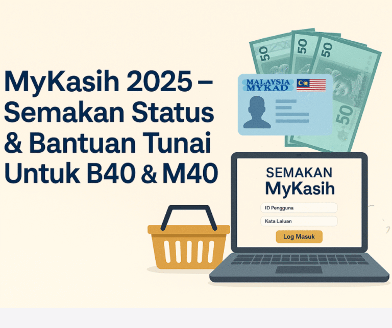 Semakan myKasih (E-kasih) Online 2025