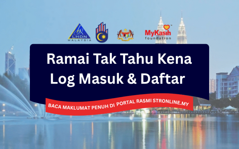 MySTR 2025/2026 Dibuka! Ramai Tak Tahu Kena Log Masuk & Daftar Semula Untuk Semak STR! 5 Ramai Tak Tahu Kena Log Masuk & Daftar