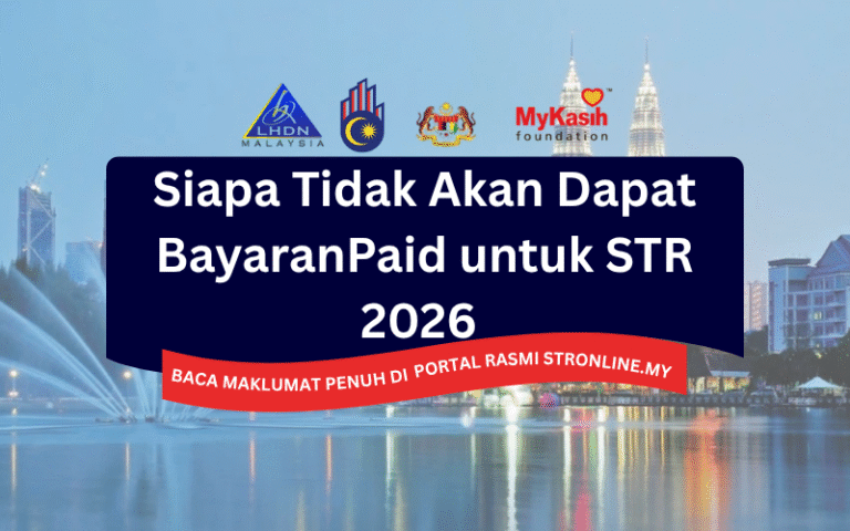 Siapa Tidak Akan Dapat BayaranPaid untuk STR 2026