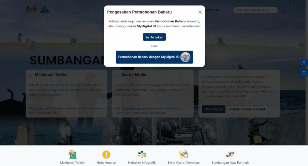 Cara Mohon STR 2026: Panduan Lengkap Isi Borang MySTR & Hantar Permohonan 2 pengesahan permohonan baharu 2026