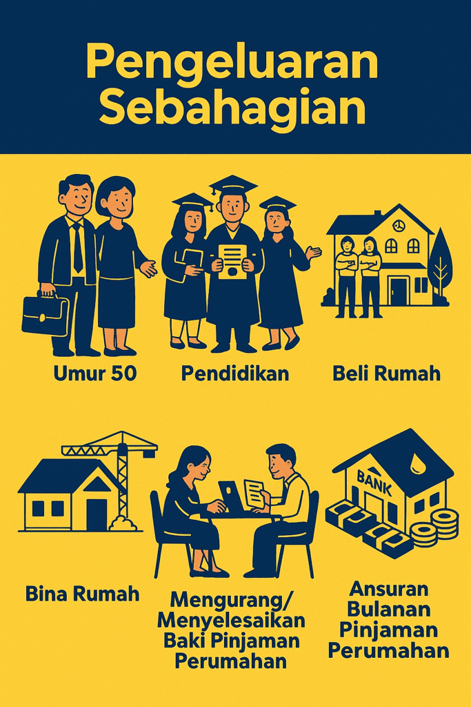 Pengeluaran Sebahagian (Sebelum Umur 55):