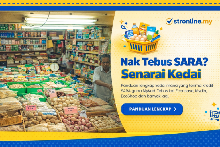 Nak Tebus SARA? Ni Senarai Kedai Yang Terima