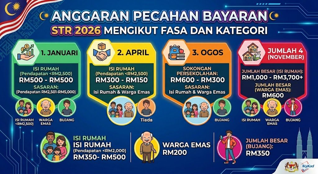3 MINGGU SEBELUM Raya & Kaamatan: