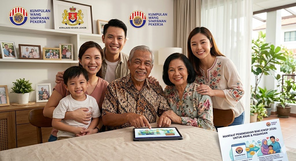 INISIATIF BARU KWSP! KELUAR SECARA BULANAN SEWAKTU BERSARA & PINDAH BAKI KE ANAK & PASANGAN! 2 Inisiatif Baru KWSP 2026