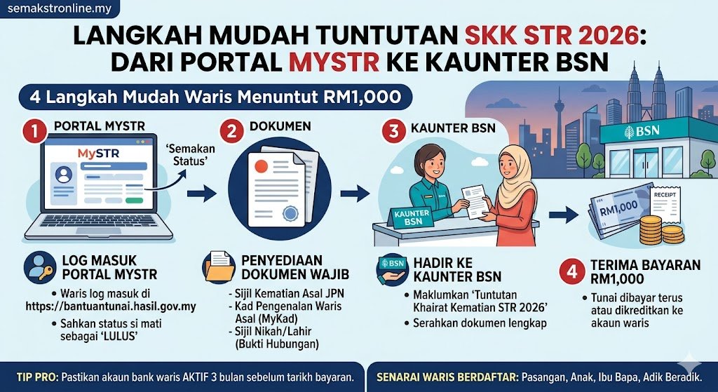 Tuntutan Skim Khairat Kematian STR 2026
