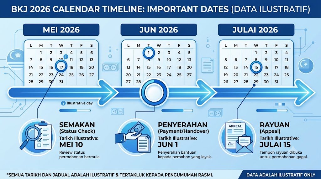 Syarat Kelayakan Bantuan Tunai Johor 2026 : Semak Syarat Layak Terima BKJ 2026 4 Tarikh Bayaran Bantuan Kasih Johor 2026