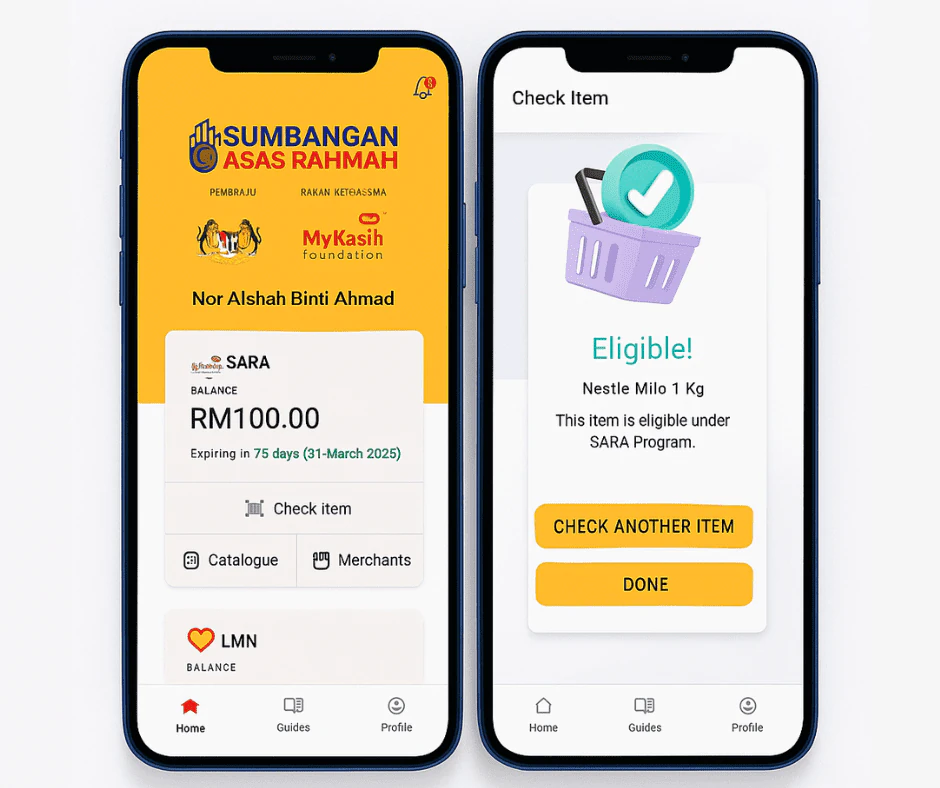 my kasih login
