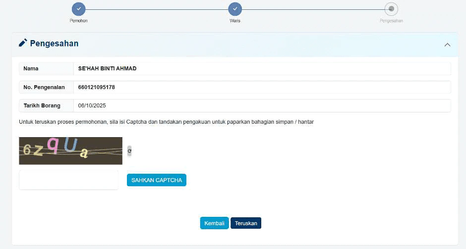 Cara Mohon STR 2026: Panduan Lengkap Isi Borang MySTR & Hantar Permohonan 12 Langkah 6: Pengesahan