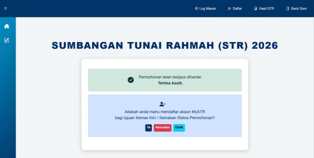 Cara Mohon STR 2026: Panduan Lengkap Isi Borang MySTR & Hantar Permohonan 14 Selepas Penghantaran