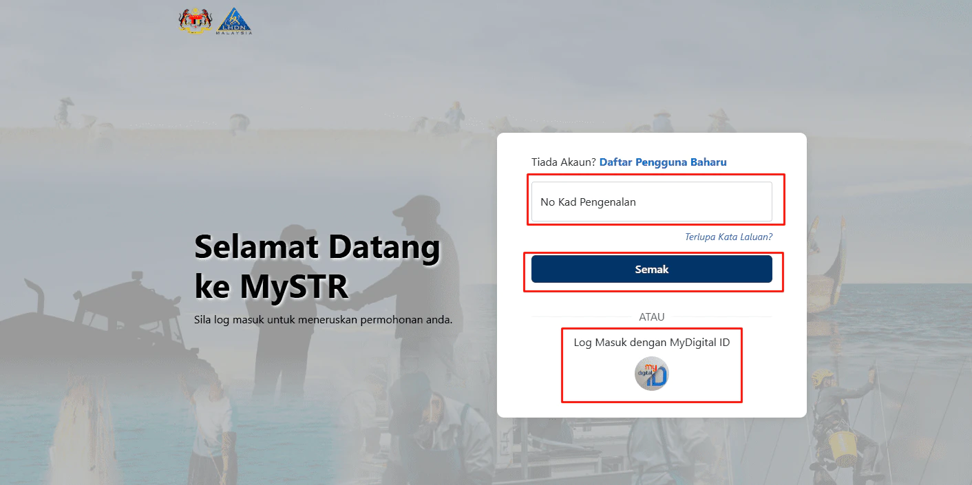 STR Login 2026: Cara Login MySTR, Semakan Status & Permohonan Baharu 3 Langkah semakan status STR 2026 dalam akaun MySTR