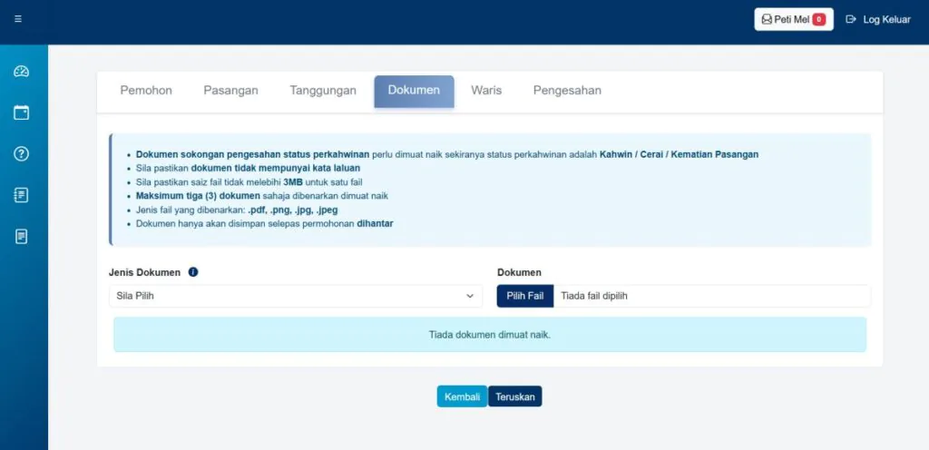 CARA KEMASKINI STR 2026 MAKLUMAT ANDA SEGERA SUPAYA NAMA TIDAK TERCICIR 8 upload documents